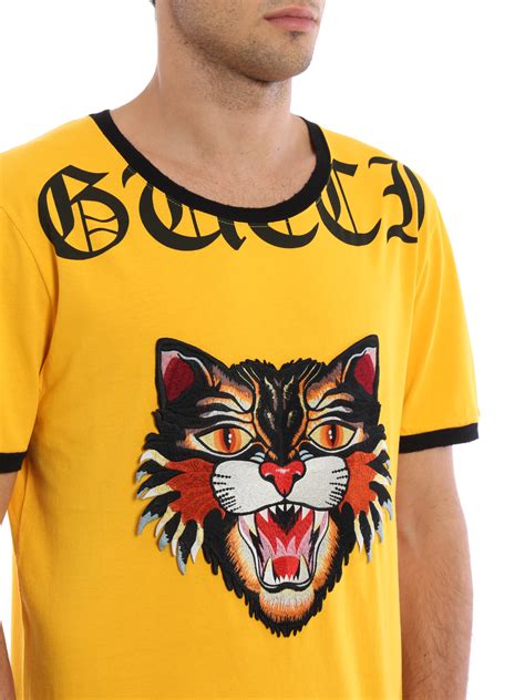 gucci tshirt cat|Gucci angry cat sweater.